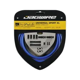 Knallerangebot Jagwire Universal Sport XL Bremszugset (blau)