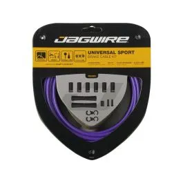 Schneller Versand Jagwire Universal Sport Bremszugset (lila)