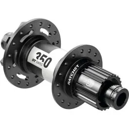 DT Swiss 350 MTB DB Hinterradnabe (148/12mm TA Boost | IS 6-Bolt | 32 Loch | Shimano 12 Light) Aktuell