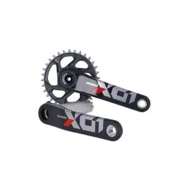 Preisreduziert Sram X01 Eagle DUB Kettenradgarnitur (175mm | rot | 32 Zähne | X-SYNC2 | DM | 12-fach C2)