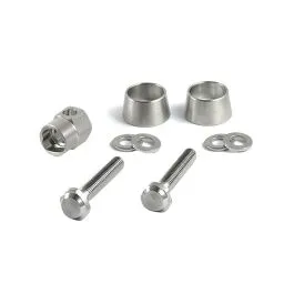 Saisonangebot Pitlock Set 11/Double Disk Felgen- / Scheibenbremsensicherung (silber)