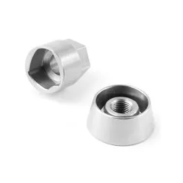 Schneller Versand Pitlock Set M10 Single Hinterradnabensicherung (silber)