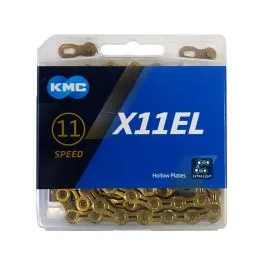 KMC X11 EL Fahrradkette (118 Glieder | gold) Bestpreis