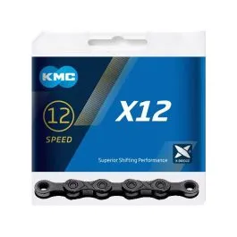 Sonderaktion KMC X12 BlackTech Fahrradkette (126 Glieder | schwarz)