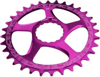 RaceFace Cinch Schmale Weite Direct Mount Kettenblatt Lila Highlight