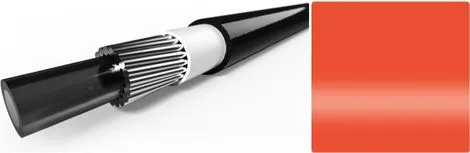 Aktuell Elvedes 10m Gear Cable with Orange Liner 4.2mm