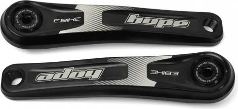 Highlight Hoffe Evo E-Bike ISIS Kurbeln Schwarz