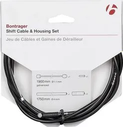 Gratis Versand Bontrager Universal Schaltzug / Gehäuse Set 4mm Schwarz