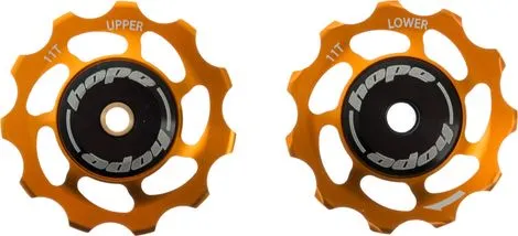 Schnäppchen Schaltrollen HOPE 11 Zähne/Shimano 9/10/11-fach Orange