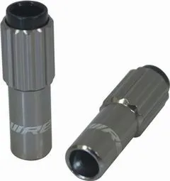 Jagwire CHA035 Derailleur Kabel Tension Fassjustierer Silber Saisonangebot