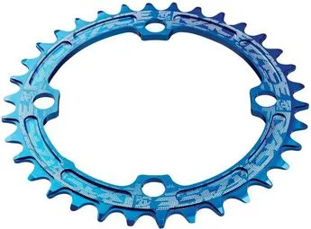 Angebot Race Face Narrow Wide Single Kettenblatt 104mm BCD Blue