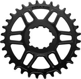 Markenprodukt Kettenblatt Praxis MTN DM1X 10/11/12V Schwarz