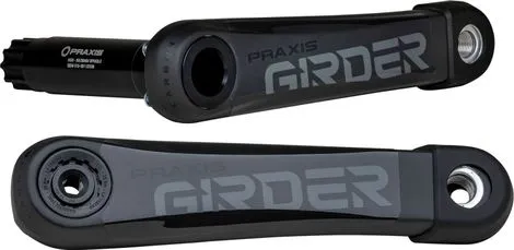 Must-Have Praxis Girder Carbon Direct Mount Kurbeln (Ohne Gehäuse) Schwarz