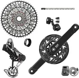 Bestseller Sram XX T-Type Eagle AXS Brose ISIS 36 Zähne 12V Guards Schwarz (Ohne Schaltbox)