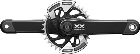 Sram XX T-Type Eagle PowerMeter DUB Wide 32 Dents 12V Guards Schwarz (Ohne Gehäuse) Neue Kollektion