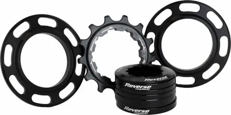 Single Speed Reverse Sprocket HG Kit 13 Zähne Schwarz Kostenloser Versand