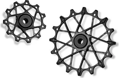Angebot Garbaruk Schaltwerksrollen für Shimano 11v Schwarz