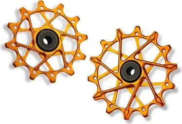 Bestpreis Garbaruk Schaltrollenpaar für Sram 11/12v Orange