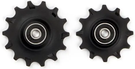 Angebot Elvedes Pair of Jockey Wheels 1 x 12t + 1 x 14t Narrow Wide Bearings