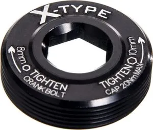 Aktuell RACE FACE X-Type selbstentziehende Abzieherkappe Schwarz