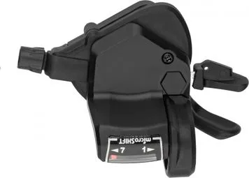 Rabatt MicroShift Mezzo Thumb Tap Right Shifter 3×7S Schwarz
