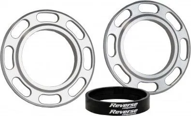 Begrenztes Angebot MicroSpline Single Speed-Kettenführungsset + Reverse-Distanzstück, grau