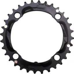 KETTENBLATT MTB 4BRA D.104 STRONGLIGHT TRIPLE 32DTS MITTE SCHWARZ ALU 8-9V. Aktuell