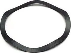 Sichere Zahlung Schwarze Lagerwellen-Unterlegscheibe für 30-mm-Achskurbeln