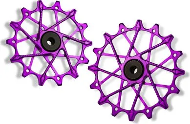 Garbaruk Schaltwerksrollen für Sram GX/XO/XX Eagle 12v Violett Preisreduziert