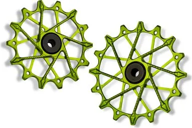 Markenprodukt Garbaruk Schaltwerksrollen für Sram GX/XO/XX Eagle 12v Grün