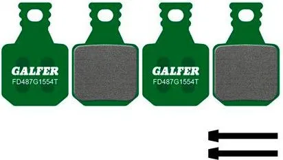 Paar Galfer Semi-Metallic Magura MT5 / MT7 Pro Bremsbeläge Gratis Versand