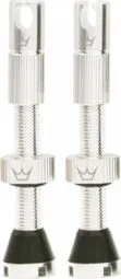 Top-Angebot Peatys x Chris King MK2 Tubeless Valves 60mm Silber