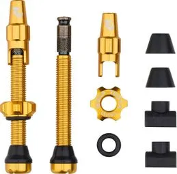 Wolf Tooth Tubeless Valves mit Clik Valve Gold Knallerangebot