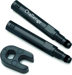 Top-Seller Challenge Aluminium Ventilverlängerer Schwarz