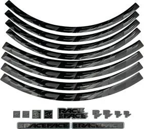 Race Face Wheels Kit Aufkleber Schwarz Aktuell
