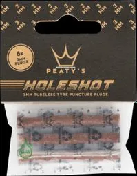 Expressversand Peaty's Holeshot Tubeless Reparatur Bits 6x 3mm