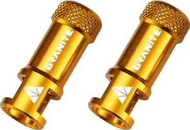 Jetzt Kaufen Granite Design Juicy Nipple Presta Valve Core Remover Cap Gold