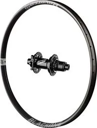 Hinterrad Reverse Black One 27.5" | 135x10mm - 135x12mm | 6-Loch | Schwarz/Grau Echt