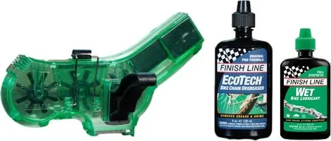Finish Line Chain Cleaner + Dry Lubricant + Ecotech Degreaser Garantierte Lieferung