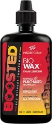Markenprodukt Kettenschmiermittel für alle Wetterbedingungen: Finish Line Boosted Bio Wax auf pflanzlicher Basis, 120 ml
