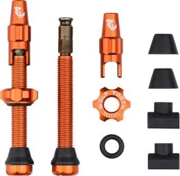 Wolf Tooth Tubeless Valves mit Clik Valve Orange Knallerangebot
