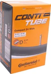 Sonderangebot Continental Chambre À Air 24 Compact Wide - 50/60-507 - Dv40Mm Valve