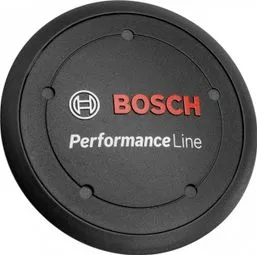 Aktuell Bosch Performance Line Logo Cover Schwarz + Spacer Ring