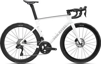 Van Rysel RCR Rennrad Shimano 105 Di2 12S 700 mm Ultra White 2025 Knallerangebot