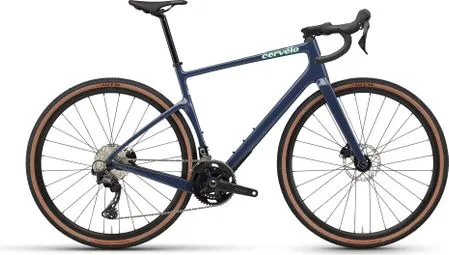 Cervélo Aspero Gravelbike mit Shimano GRX610 12-Gang-Schaltung, 700 mm, blau, Modell 2024, 54 cm / 168–176 cm – Generalüberholtes Produkt Kostenloser Rückversand