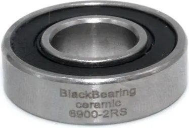 Lager Schwarz Lager Keramik 6900-2RS 10 x 22 x 6 mm Markenware