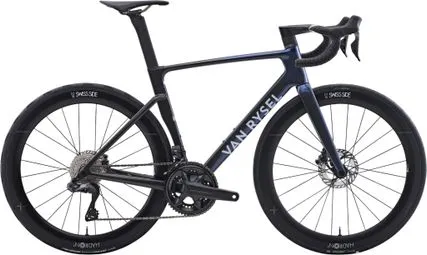 Nur Für Kurze Zeit Rennrad Van Rysel RCR-R Pro Combo Deda x Van Rysel Shimano Ultegra Di2 12-Gang 700 mm Blau/Schwarz