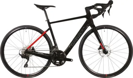 Wilier Triestina Garda Hybrid Elektro-Rennrad Shimano 105 12S 250 Wh 700 mm Schwarz Rot Expressversand