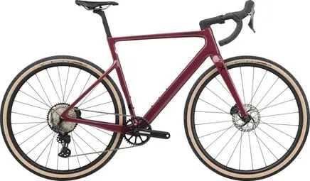 Begrenztes Angebot Cannondale SuperSix Evo SE 1 Gravelbike mit Shimano GRX 820 12-Gang-Schaltung, 700 mm, rot – Ausstellungsmodell