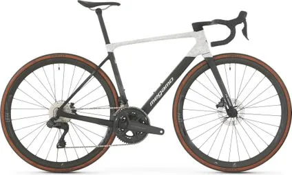 Rennrad Megamo Raise 05 Shimano Ultegra Di2 700 mm Schwarz/Grau/Weiß 2026 Solange Der Vorrat Reicht